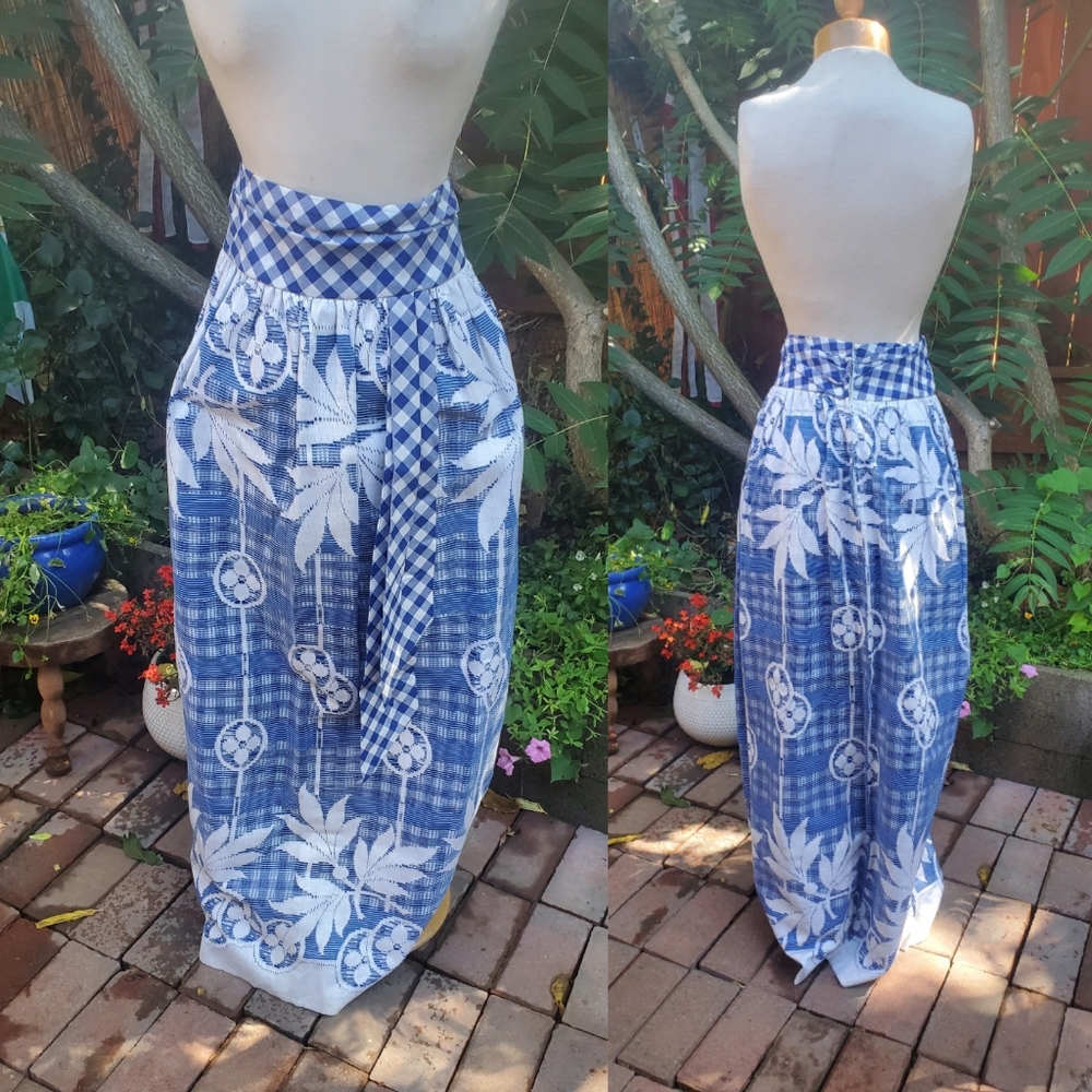 1960s maxi skirt XS